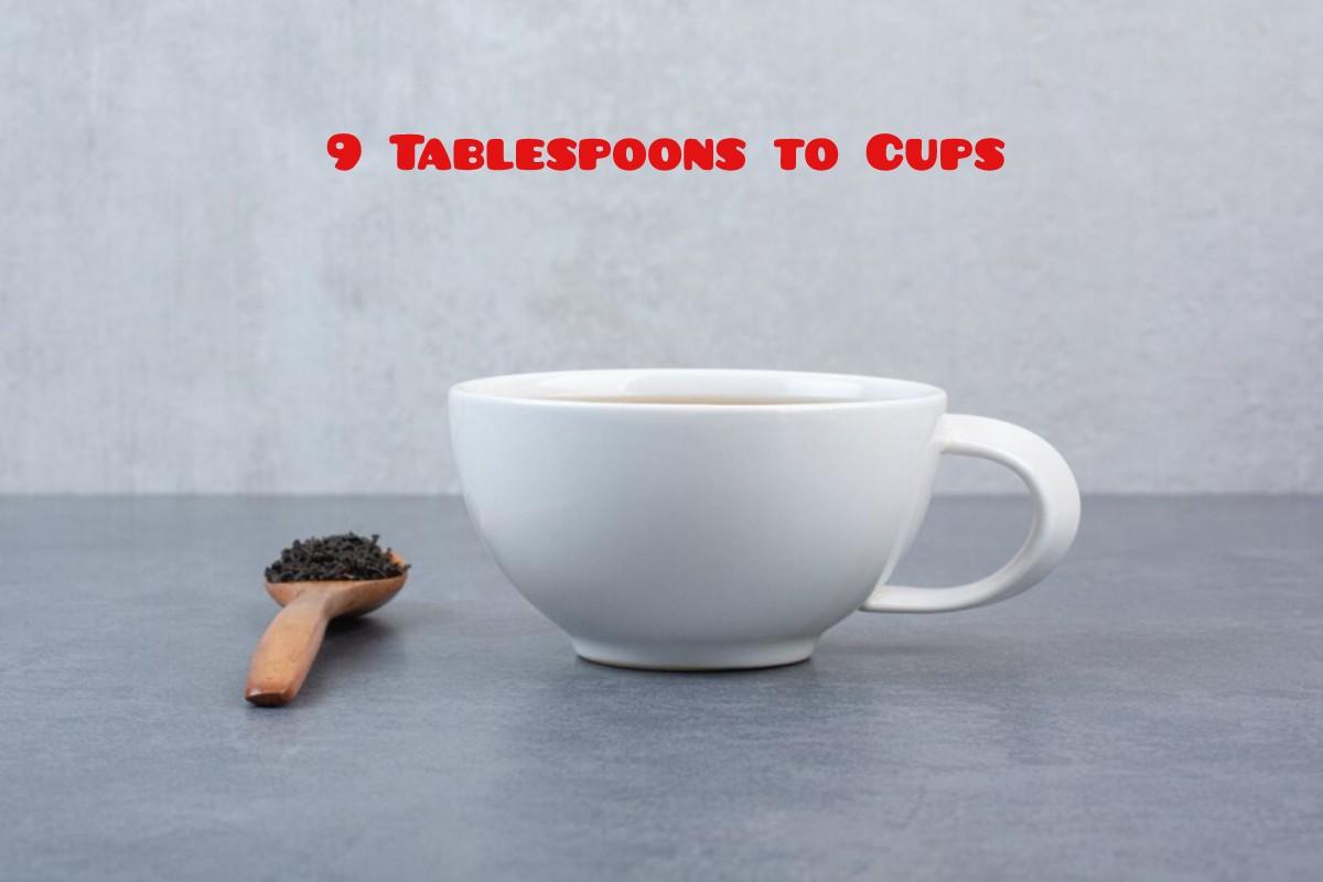128 tablespoons to cups